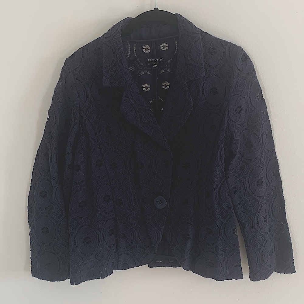 Brand: For Cynthia Size: Large Color: Dark Blue